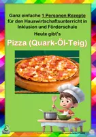 Vorschau - Arbeitsblätter - Pizza mit Quark-Öl-Teig - Deckblatt