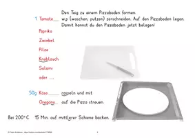 Vorschau - Arbeitsblätter - Pizza mit Quark-Öl-Teig - Seite 2