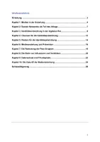 Vorschau - Unterrichtsreihen - Unterrichtsreihe: Erziehung durch Medien und Medienerziehung sowie die Chancen und Risiken der Nutzung sozialer Netzwerke für die Identitätsentwicklung Jugendlicher - Pädagogik - Seite 3