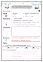 Vorschau - Arbeitsblätter - Versuchsprotokoll - Selbstgebauter Feuerlöscher - Seite 1