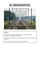 Vorschau - Arbeitsblätter - Fluchtpunkt bei der Zentralperspektive ermitteln (Kunst 9. Klasse) - Seite 2