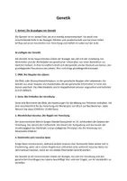 Vorschau - Unterrichtsreihen - Vier Unterrichtseinheiten zum Thema Genetik - Seite 1