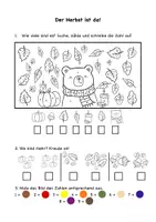 Vorschau - Arbeitsblätter - Arbeitsblätter Mathe Herbst Klasse 1, Halloween - Seite 2