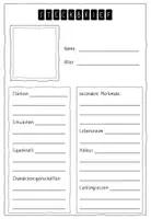 Vorschau - Arbeitsblätter - Steckbrief Fantasiefigur - Seite 2