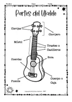 Vista previa - Unidades / Secuencias / Situaciones de Aprendizaje - +80 Fichas de Actividades de Ukelele - Acordes - Ragueos - página 3