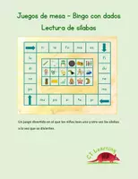 Vista previa - Juegos / Gamificación - Juego con dados - Lectura de Sílabas - Portada