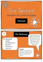 Vorschau - Stationenlernen - Kunst: Die Spinne (nach Louise Bourgeois) - Stationen - Seite 1
