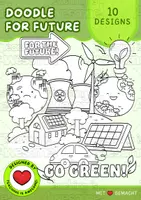 Aperçu - Cliparts/Visuels - Gribouillis pour l'avenir | Clipart gratuit sur le changement climatique | N&B - Page de couverture