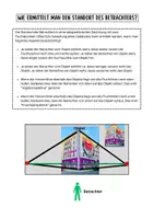 Vorschau - Arbeitsblätter - Fluchtpunkte bei der Zwei-Fluchtpunktperspektive ermitteln (Kunst 9. Klasse) - Seite 3