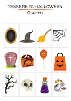 anteprima - Esercizi - Flash Cards di Halloween - Pagina 1