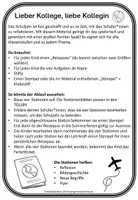 Vorschau - Stundenentwürfe - ESCAPE- Reisepass und Ticket in die Sommerferien #übungenfürzwischendurch - Seite 1