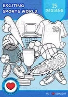 Aperçu - Cliparts/Visuels - Emozionante mondo dello sport | 15 sport clipart | B&N - Page de couverture