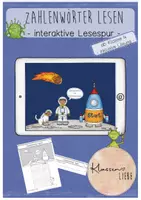Vorschau - Spiele - interaktive Lesespur Mathematik: Zahlenwörter lesen im Millionenraum (Kl.4)Mat - Deckblatt