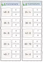 Vorschau - Spiele - Division / Einmaleins / Klammerkarten - Seite 1