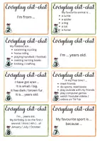 Vorschau - Spiele - Speaking: Prompt cards for small talk - Seite 2