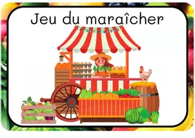 Aperçu - Préparation de séance / Séance complète - Jeu du maraîcher - Page de couverture