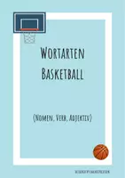 Vorschau - Arbeitsblätter - Wortarten Basketball - Deckblatt