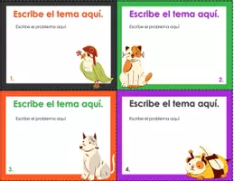 Vista previa - Tarjetas / Manipulativos - Halloween: formato tarjetas para personalizar 11 - página 2