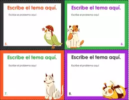 Vista previa - Tarjetas / Manipulativos - Halloween: formato tarjetas para personalizar 11 - página 3
