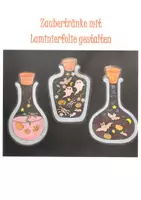Vorschau - Mal- und Bastelvorlagen - Zaubertränke - Deckblatt