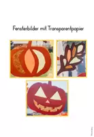 Vorschau - Mal- und Bastelvorlagen - Fensterbilder Herbst - Kunst Fensterdeko - Seite 2