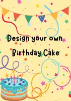 Vista previa - Manualidades / Dibujos para colorear - Design your own Birthday Cake!!!! - Portada