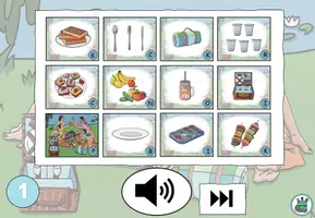 Vorschau - Audio-Dateien - Interaktive Hörspur "Ich bereite unser Picknick vor" dreifach differenziert - Im Park - DaZ / DaF / Deutsch - Seite 2