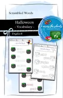 Vorschau - Arbeitsblätter - Halloween: Scrambled Words - Arbeitsblatt - Deckblatt