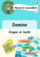 Vorschau - Spiele - Domino - Drogen und Sucht / Mensch & Gesundheit - Deckblatt