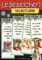 Vorschau - Mal- und Bastelvorlagen - Lesezeichen mit positiven Affirmationen über Selbstliebe - Deckblatt