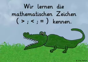 Vorschau - Poster - Größer, Kleiner, Gleich (Krokodil) - Seite 2