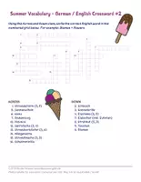 Vorschau - Spiele - Summer Vocabulary Worksheet Bundle - Rätselspass für den Englischunterricht #übungenfürzwischendurch - Seite 2