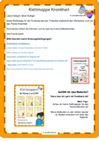 Vorschau - Stationenlernen - Lesen Wortebene Klettmappe Krankheit - Seite 1
