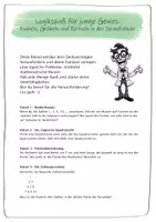 Vorschau - Arbeitsblätter - Logikspaß für Kinder – Knobelaufgaben & Rätsel für clevere Grundschüler - Seite 1