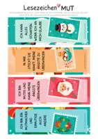 Vorschau - Mal- und Bastelvorlagen - Weihnachten Lesezeichen mit positiven Affirmationen über Mut - Seite 3