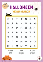 Vista previa - Juegos / Gamificación - Word search pack HALLOWEEN diferentes niveles - página 2