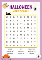 Vista previa - Juegos / Gamificación - Word search pack HALLOWEEN diferentes niveles - página 3