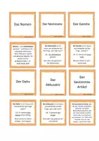 Vorschau - Arbeitsblätter - Wortarten und ihre Eigenschaften - Das Gedächtnisspiel - Seite 1