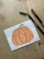 Vorschau - Mal- und Bastelvorlagen - Herbst Mandala Kürbis Herbstsammlung Herbstferien - Seite 2