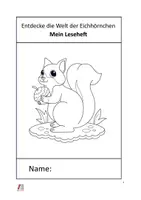 Vorschau - Arbeitsblätter - Entdecke die Welt der Eichhörnchen Leseheft Grundschüler - Seite 1