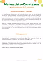 Vorschau - Stundenentwürfe - Yoga - Weihnachtspaket (Karten, Adventskalender, Suchbild, Entspannung) - Seite 2