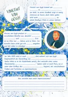 Vorschau - Arbeitsblätter - Halloween Kunstprojekt - Vincent van Gogh - Die schaurige Sternennacht - Seite 1