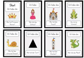 Vorschau - Spiele - Lesespiel Wortartenmärchen (Nomen) - Seite 2
