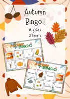 Aperçu - Apprentissages en autonomie - Autumn Bingo - The British Fox - Page de couverture