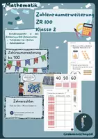 Vorschau - Arbeitsblätter - Zahlraumerweiterung bis 100_Zehnerzahlen - Deckblatt