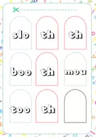 Προεπισκόπηση - Διαδραστικό υλικό - Digraphs Worksheet - Σελίδα 3