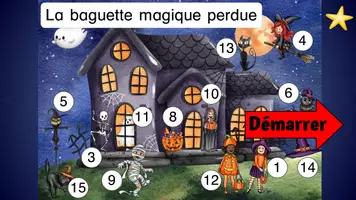 Aperçu - Texte - Histoire Piste de Lecture interactive: Halloween - Page 3