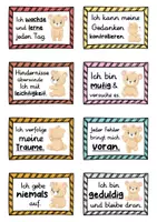 Vorschau - Fördermaterial/Inklusion - 40 Bären Affirmationskarten für die Bärenklasse - Seite 2
