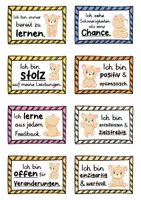 Vorschau - Fördermaterial/Inklusion - 40 Bären Affirmationskarten für die Bärenklasse - Seite 3
