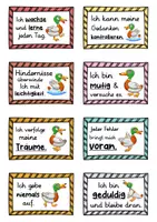 Vorschau - Fördermaterial/Inklusion - 40 Enten Affirmationskarten für die Entenklasse - Seite 2